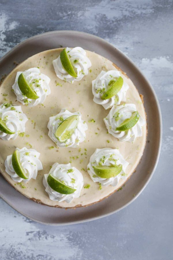 Instant Pot Key Lime Cheesecake from Taste and Tell