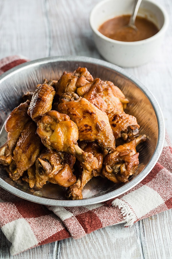 Pressure Cooker Teriyaki Chicken Wings from Pressure Cooking Today