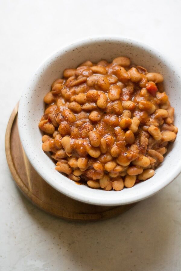 Instant Pot Vegan Baked Beans from Sarcastic Cooking