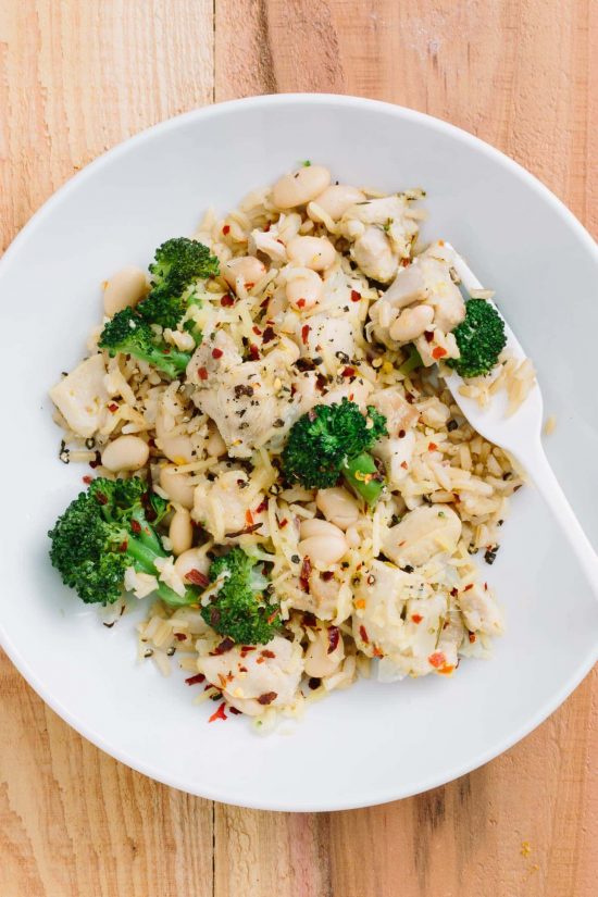 Slow Cooker Italian Chicken and Broccoli Bowls from The Kitchn