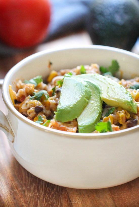 Spicy Instant Pot Chicken and Rice Bowls from Six Sisters' Stuff