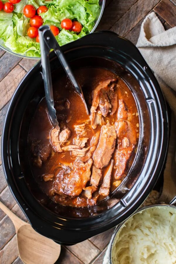 Slow Cooker Sweet and Sour Country-Style Ribs from The Magical Slow Cooker