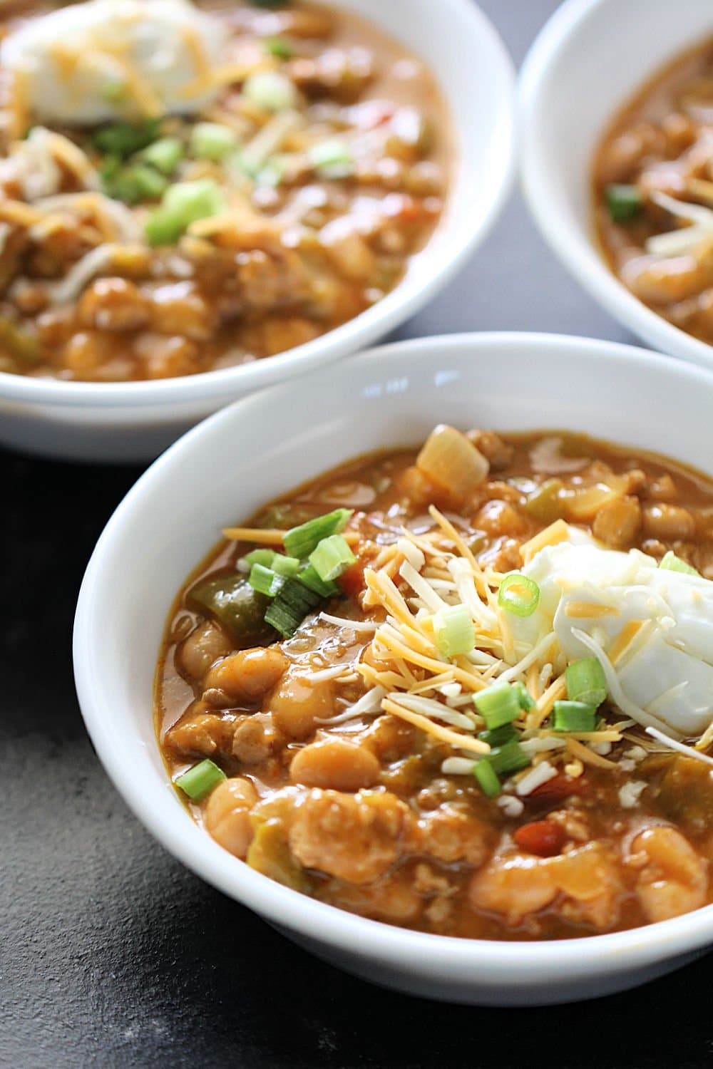 Instant Pot Ground Turkey and Pumpkin Chili from Six Sisters' Stuff