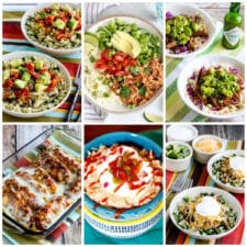 Low-Carb Mexican Food Dinners to Make in the Instant Pot collage of featured recipes