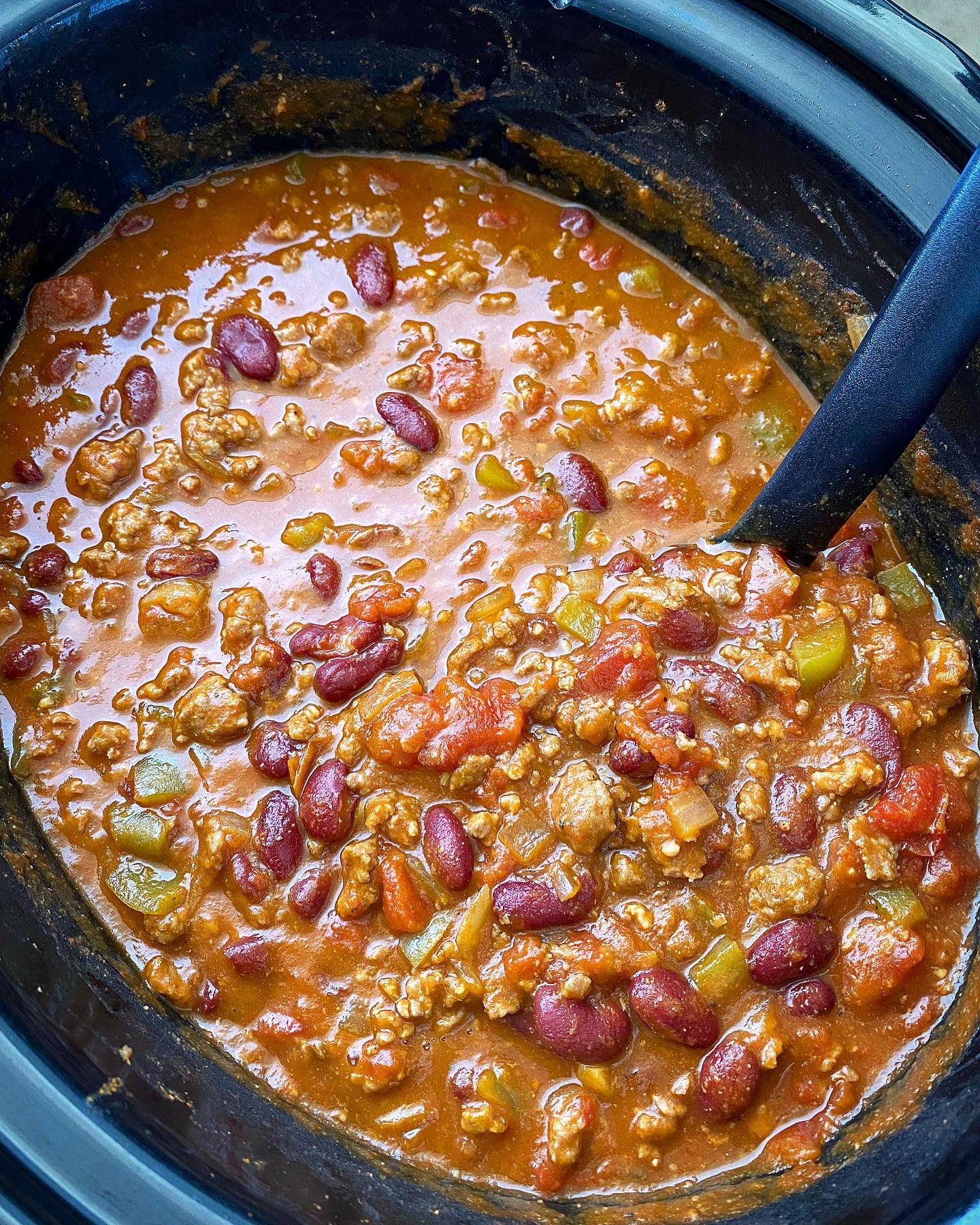 Slow Cooker Pumpkin Chili from Fit Slow Cooker Queen