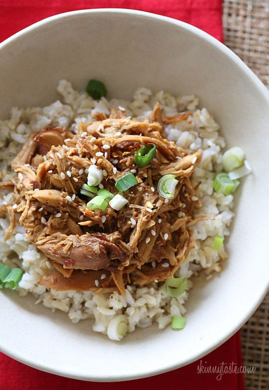 Crock Pot Honey Sesame Chicken from Skinnytaste