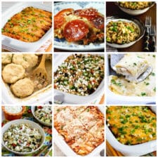 Slow Cooker Casserole Recipes collage of featured recipes