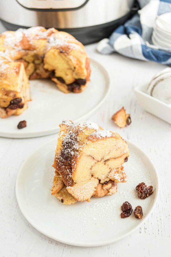 Instant Pot Bread Pudding from Shugary Sweets