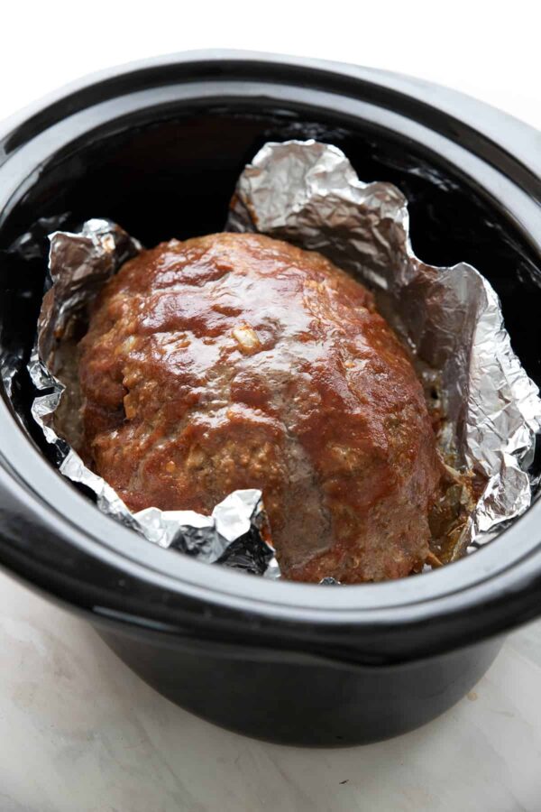 CrockPot Keto Meatloaf from All Day I Dream About Food