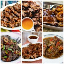 Instant Pot or Slow Cooker Roast Beef Dinners collage photo