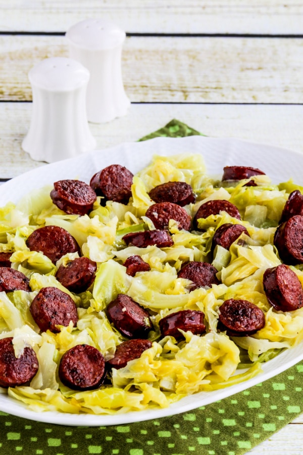 Instant Pot Cabbage and Sausage from Kalyn's Kitchen