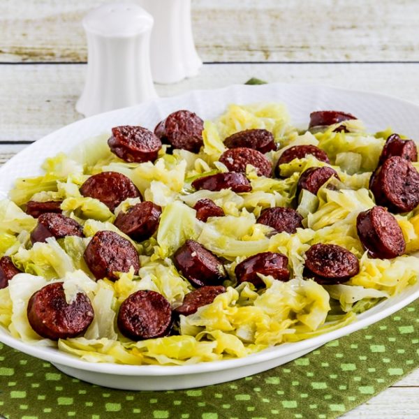 Instant Pot Cabbage and Sausage from Kalyn's Kitchen