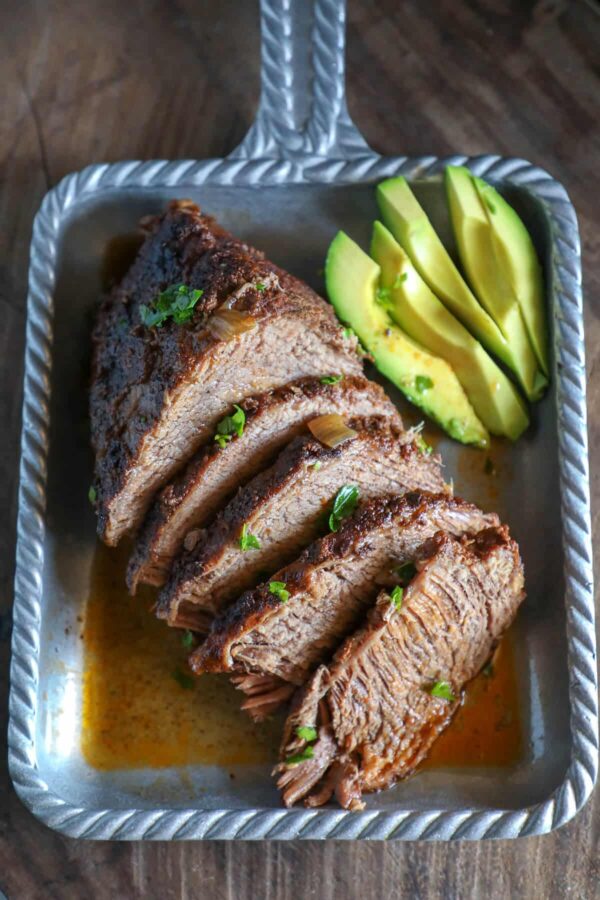 Keto Beef Brisket in the Instant Pot from I Breathe I'm Hungry