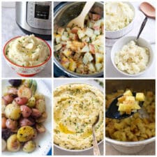Instant Pot Potato Recipes collage of featured recipes