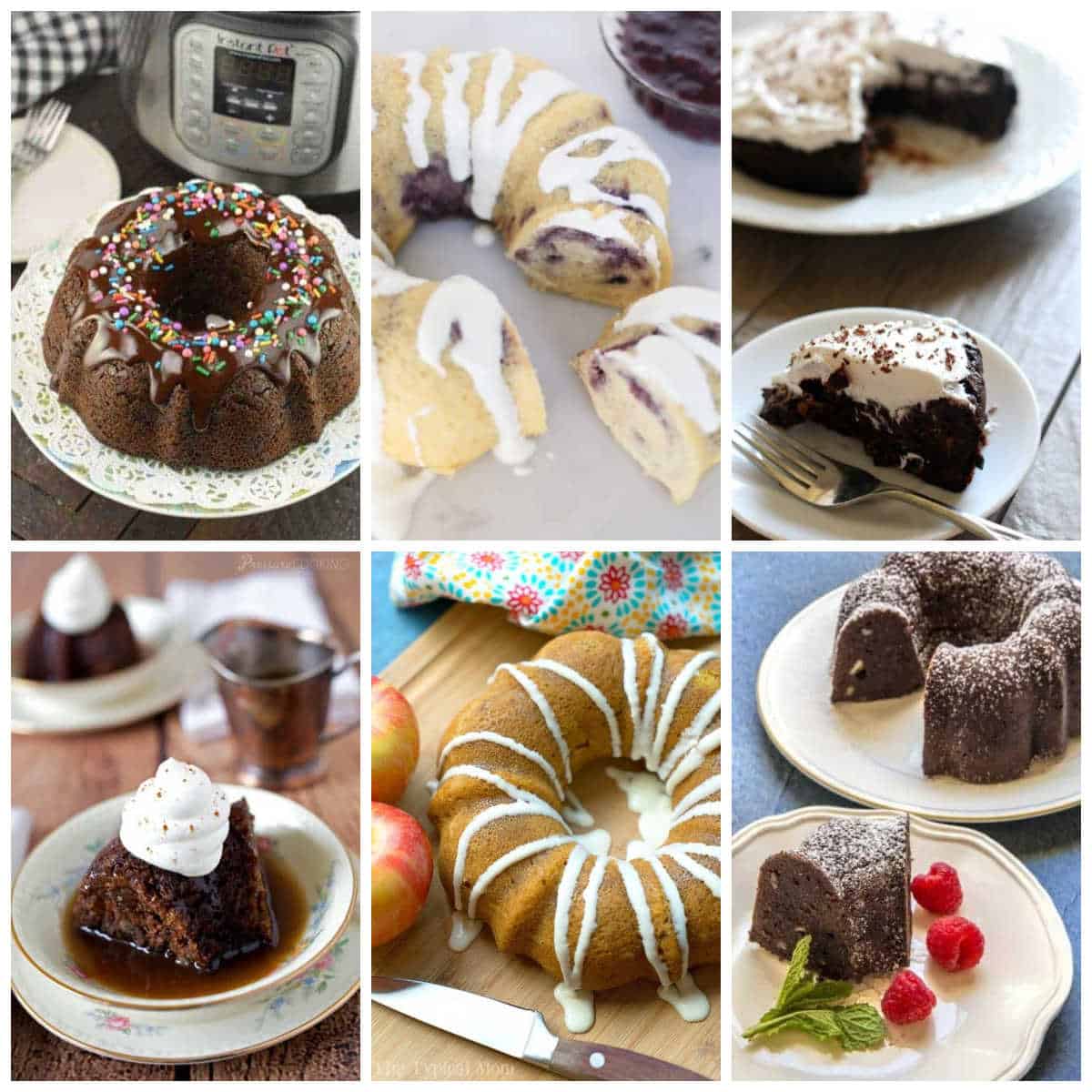 Instant Pot Cake Recipes - Slow Cooker or Pressure Cooker