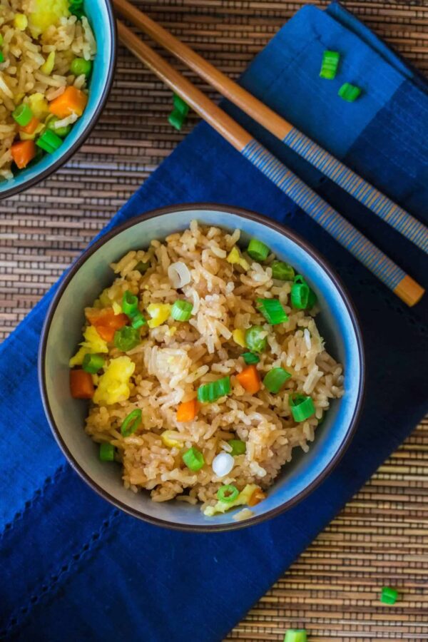 Chinese Style Instant Pot Fried Rice from Paint the Kitchen Red.