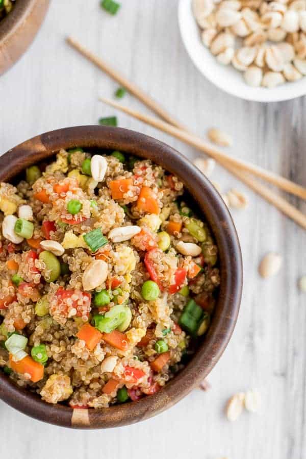 Instant Pot Quinoa Fried Rice from Insta Fresh Meals