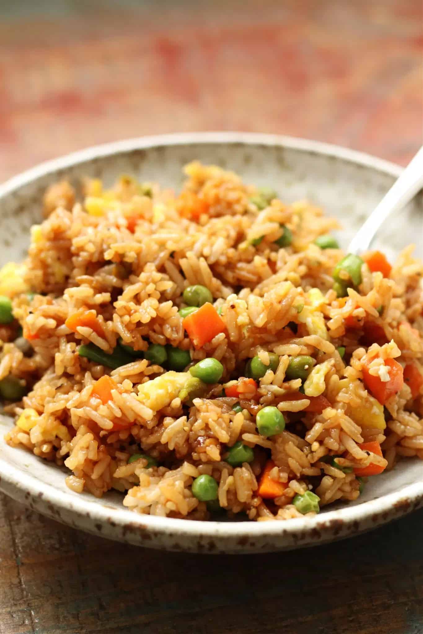 Hibachi Fried Rice from 365 Days of Slow + Pressure Cooking