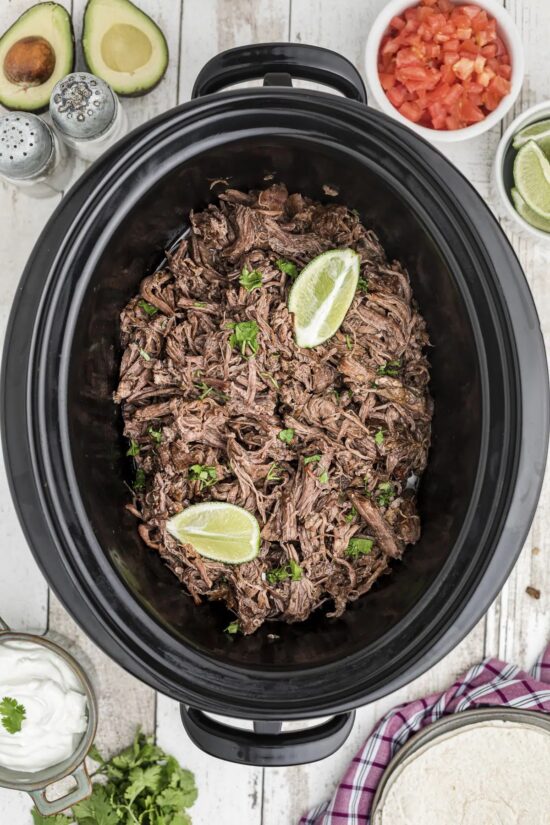 Slow Cooker Mexican Shredded Beef from The Magical Slow Cooker.