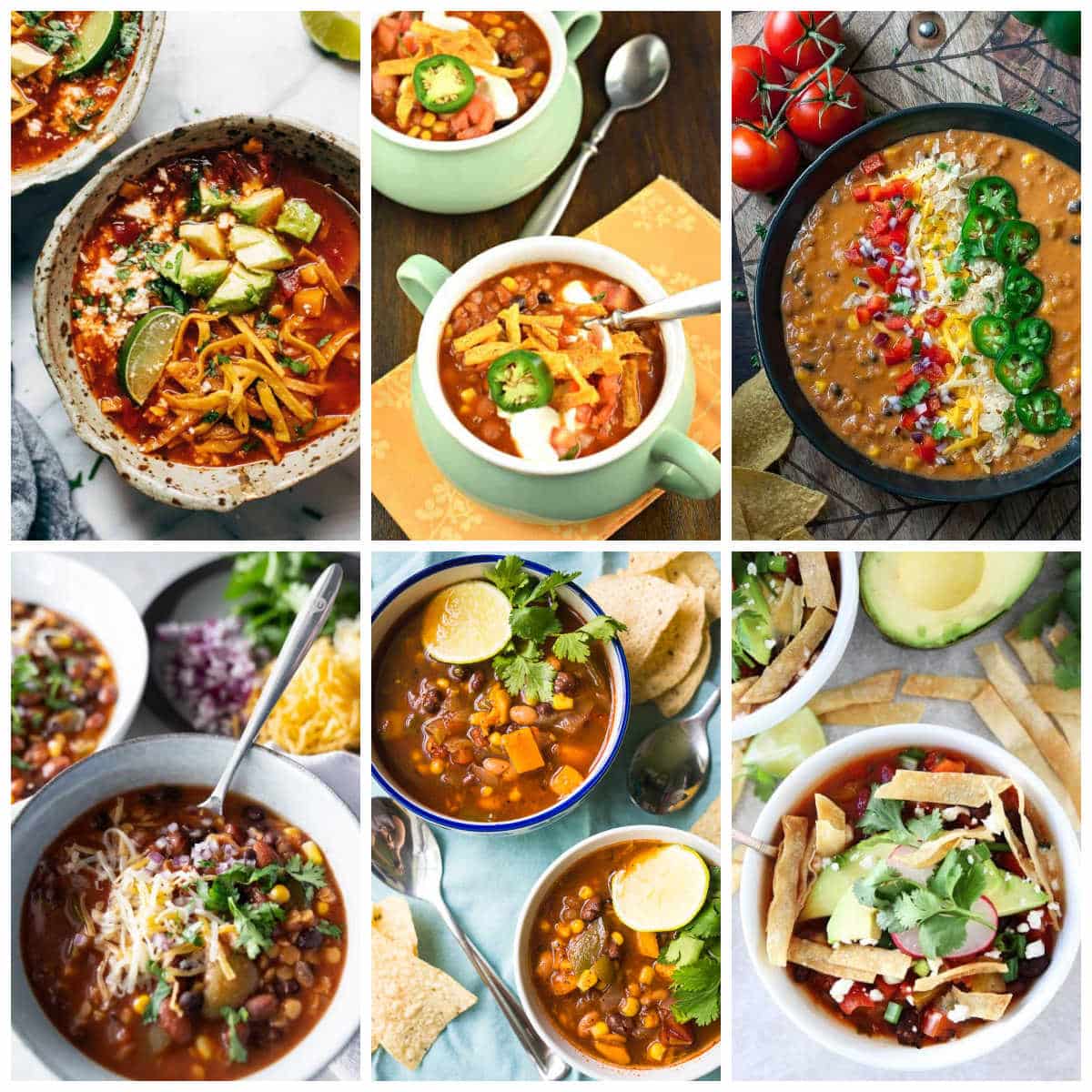 Vegetarian Tortilla Soup Recipes Slow Cooker or Instant Pot Slow Cooker or Pressure Cooker