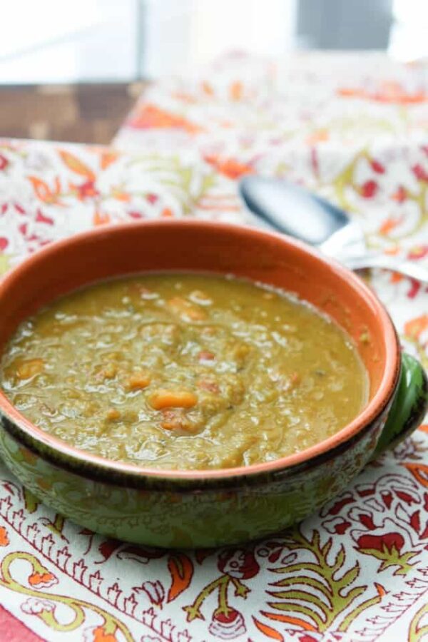 Vegetarian Split Pea Soup from Aggie's Kitchen