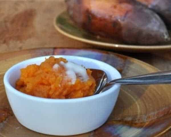 How to Cook Sweet Potatoes in the Slow Cooker from A Veggie Venture