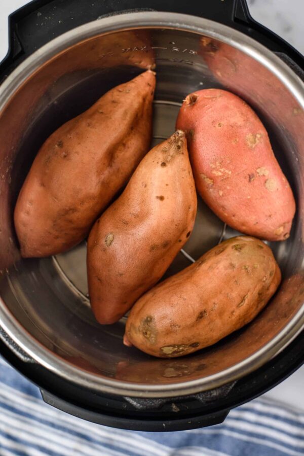 Instant Pot Sweet Potatoes Recipe from Shugary Sweets