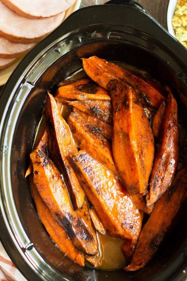 Slow Cooker Sweet Potato Wedges from The Magical Slow Cooker