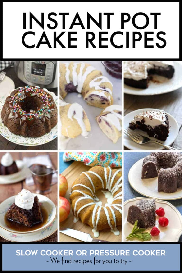 Instant Pot Cake Recipes Slow Cooker or Pressure Cooker