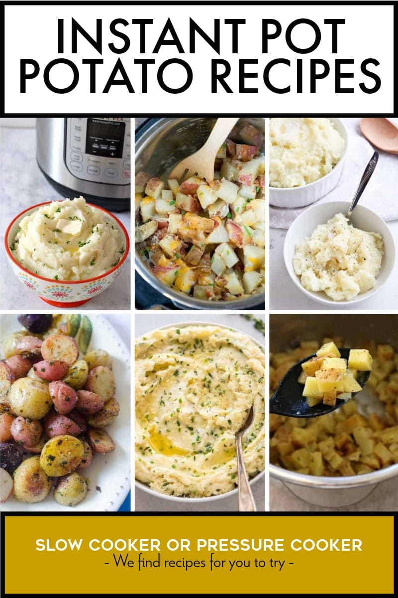 Pinterest image of Instant Pot Potato Recipes