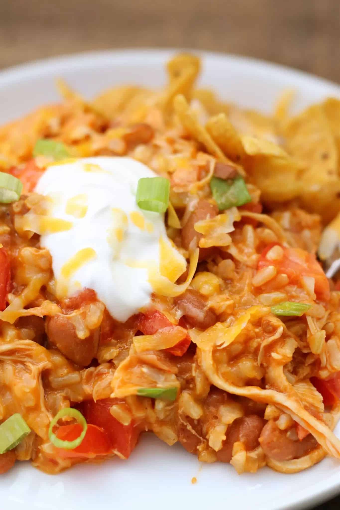 Instant Pot Mexican Casserole from 365 Days of Slow + Pressure Cooking