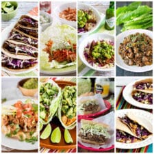 Instant Pot or Slow Cooker Summer Dinners collage showing featured recipes.