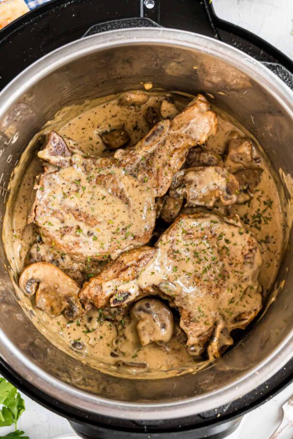 Instant Pot Pork Chops from Shugary Sweets.